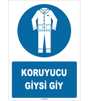 ZY1639 - Koruyucu Giysi Giy