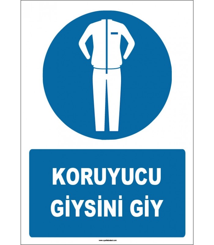 ZY1635 - Koruyucu Giysini Giy