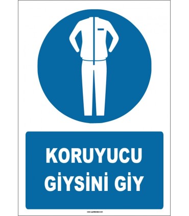 ZY1635 - Koruyucu Giysini Giy