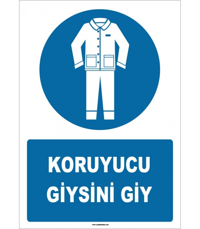 ZY1640 - Koruyucu Giysini Giy