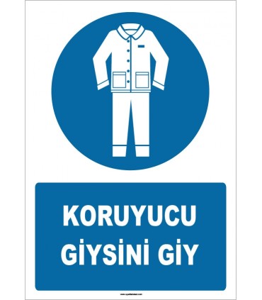 ZY1640 - Koruyucu Giysini Giy