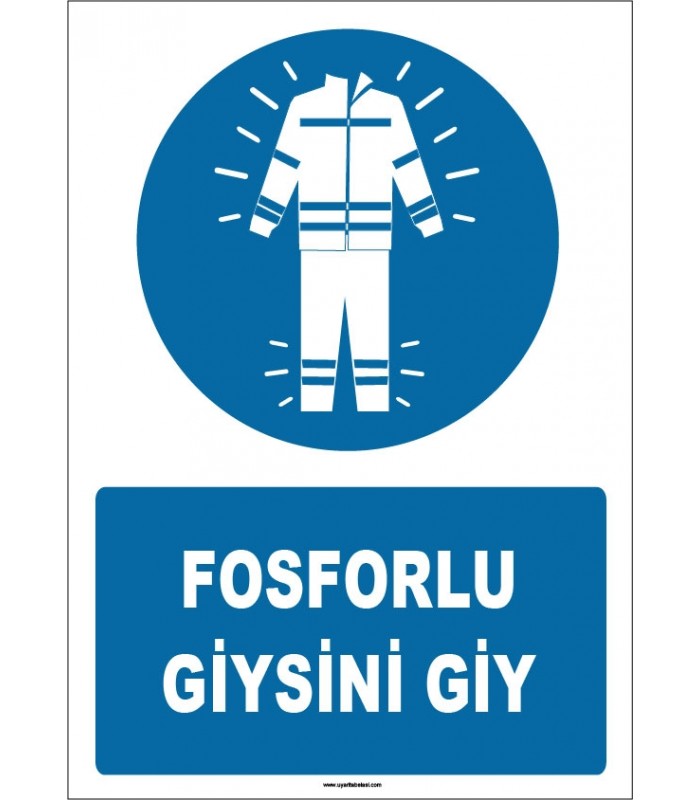 ZY1646 - Fosforlu Giysini Giy