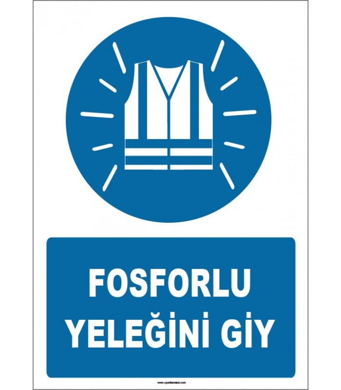 ZY1658 - Fosforlu Yeleğini Giy
