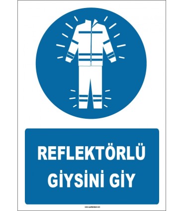 ZY1664 - Reflektörlü Giysini Giy