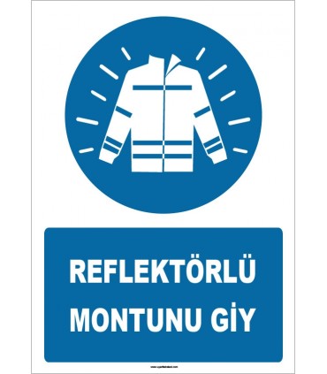 ZY1674 - Reflektörlü Montunu Giy