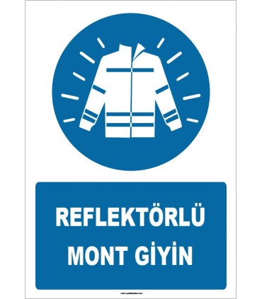 ZY1675 - Reflektörlü Mont Giyin