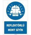 ZY1675 - Reflektörlü Mont Giyin