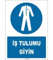 ZY1688 - ISO 7010 İş Tulumu Giyin