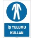 ZY1689 - ISO 7010 İş Tulumu Kullan