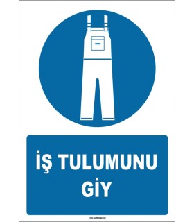 ZY1703 - İş Tulumunu Giy