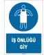 ZY1704 - ISO 7010 İş Önlüğü Giy