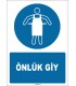 ZY1710 - ISO 7010 Önlük Giy