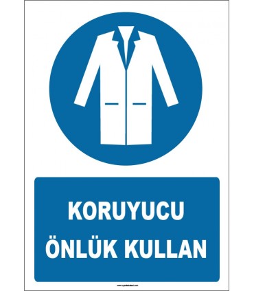 ZY1724 - Koruyucu Önlük Kullan