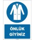 ZY1731 - Önlük Giyiniz