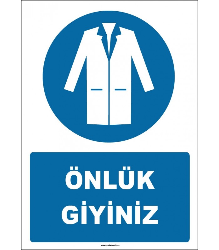 ZY1731 - Önlük Giyiniz