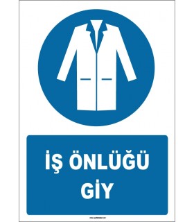 ZY1725 - İş Önlüğü Giy