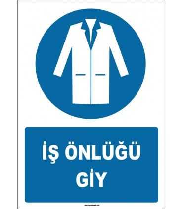 ZY1725 - İş Önlüğü Giy