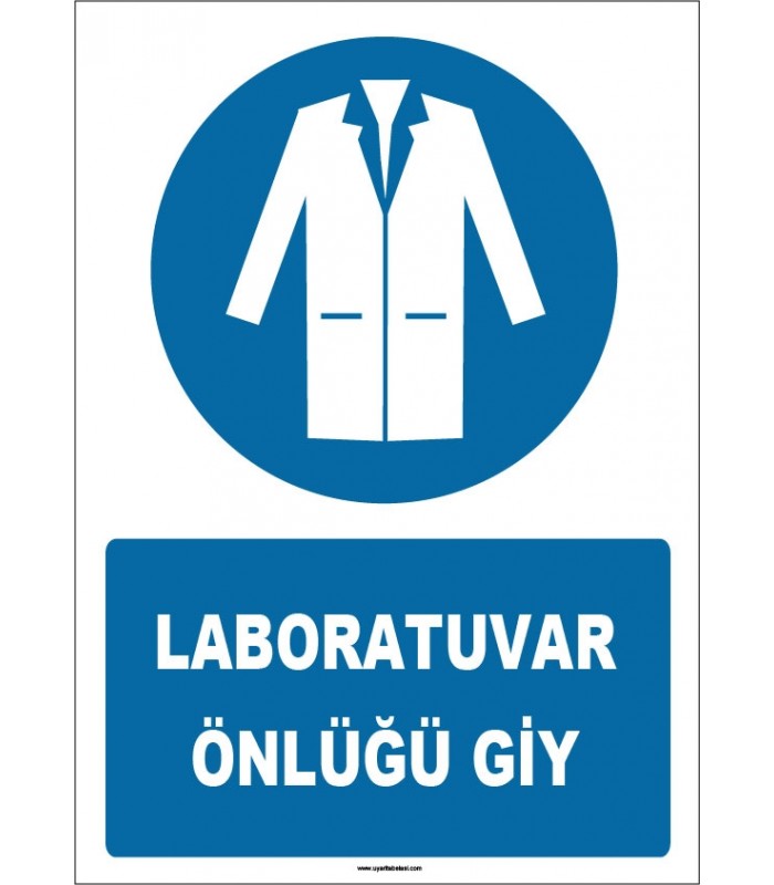 ZY1729 - Laboratuvar Önlüğü Giy