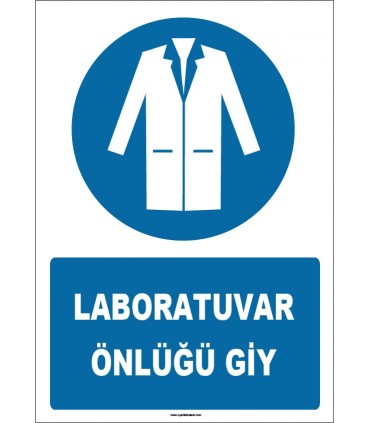 ZY1729 - Laboratuvar Önlüğü Giy