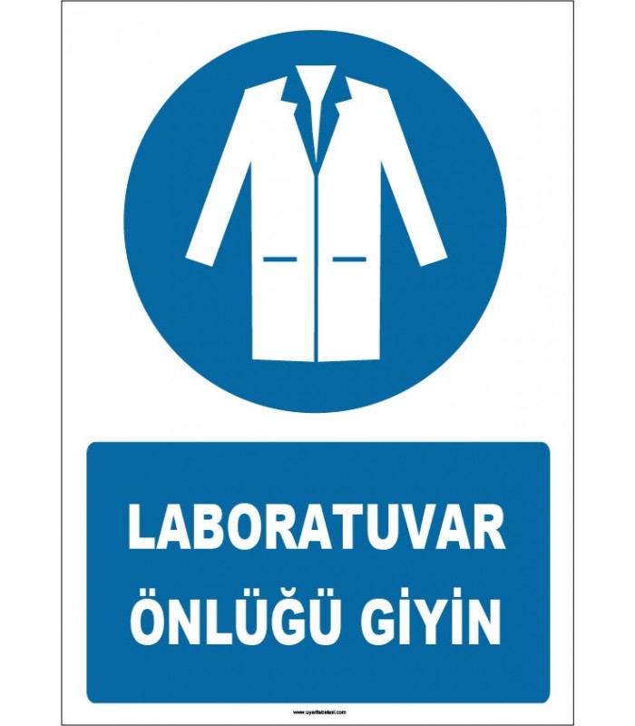 ZY1730 - Laboratuvar Önlüğü Giyin