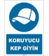 ZY1744 - Koruyucu Kep Giyin