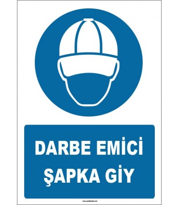 ZY1739 - Darbe Emici Şapka Giy