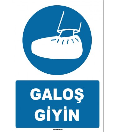 ZY1751 - Galoş Giyin