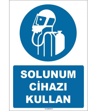 ZY1756 - ISO 7010 Solunum Cihazı Kullan