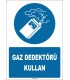 ZY1761 - ISO 7010 Gaz Dedektörü Kullan