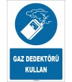 ZY1761 - ISO 7010 Gaz Dedektörü Kullan