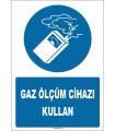 ZY1763 - ISO 7010 Gaz Ölçüm Cihazı Kullan