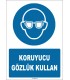 ZY1775 - ISO 7010 Koruyucu gözlük kullan