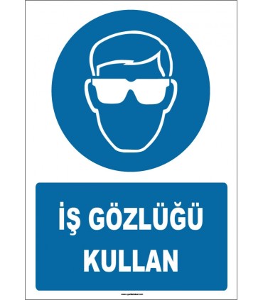 ZY1783 - İş Gözlüğü Kullan