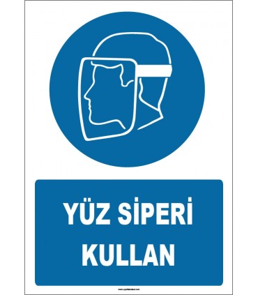 ZY1785 - Yüz siperi kullan