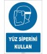ZY1786 - Yüz siperini kullan