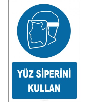 ZY1786 - Yüz siperini kullan