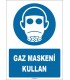 ZY1797 - ISO 7010 Gaz Maskeni Kullan