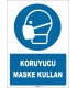 ZY1809 - ISO 7010 Koruyucu Maske Kullan