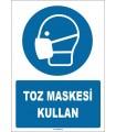 ZY1811 - ISO 7010 Toz Maskesi Kullan