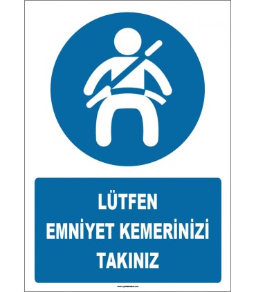 ZY1813 - Lütfen Emniyet Kemerinizi Takınız