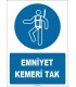 ZY1815 - ISO 7010 Emniyet Kemeri Tak