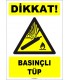 ZY1851 - ISO 7010 Dikkat Basınçlı Tüp