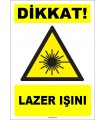 ZY1864 - ISO 7010 Dikkat Lazer Işını