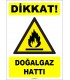ZY-1880 - Dikkat Doğalgaz Hattı
