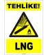 ZY1894 - ISO 7010 Tehlike! LNG