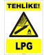 ZY1895 - ISO 7010 Tehlike! LPG