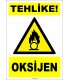 ZY1920 - ISO 7010 Tehlike! Oksijen