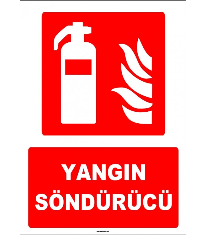 ZY1930 - ISO 7010 Yangın Söndürücü