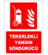 ZY1933 - ISO 7010 Tekerlekli Yangın Söndürücü