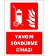 ZY1935 - ISO 7010 Tekerlekli Yangın Söndürme Cihazı
